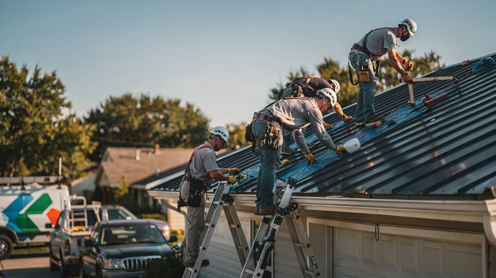 Metal Roof Installation in Pointe Aux Pins, MI near me